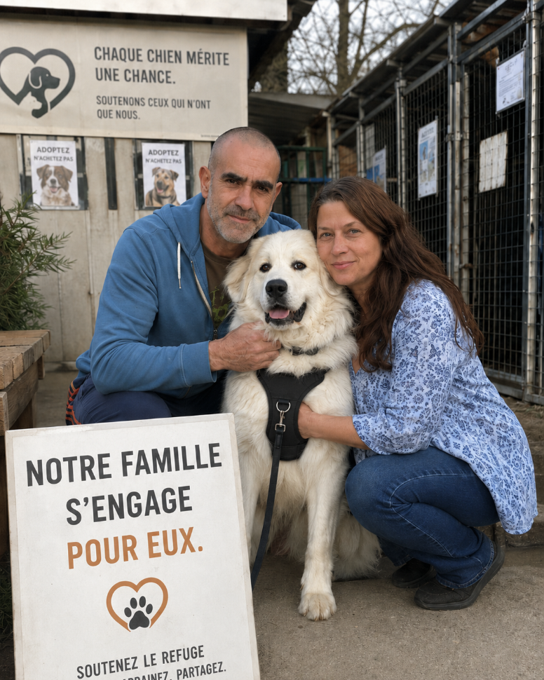 Chien avec harnais dans le style doux FurLift